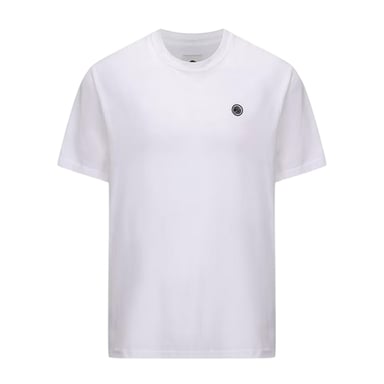 Pretty Green Mens Chest Logo Crew Neck T-Shirt (White)