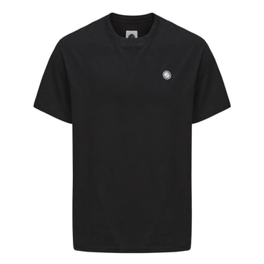 Pretty Green Mens Chest Logo Crew Neck T-Shirt (Black)