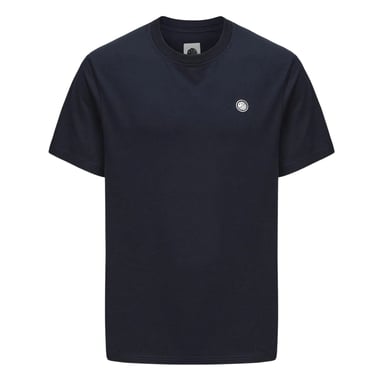 Pretty Green Mens Chest Logo Crew Neck T-Shirt (Navy)
