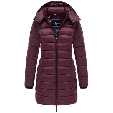 Marikoo women’s winter quilted jacket Abendsternchen with hood
