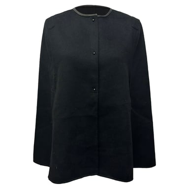 Joseph Cape in Black Cashmere
