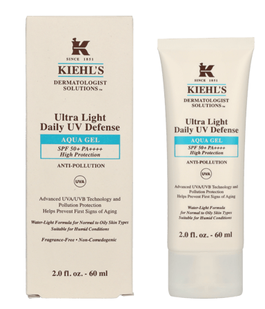Kiehl's D.S. Ultra Light Daily UV Defense Aqua Gel SPF50