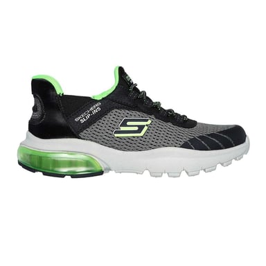 Skechers Childrens/Kids Razor Air - Hyper-Brisk Slip-In Trainers (Charcoal/Black)