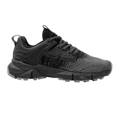 Donnay Childrens/Kids Knitted Trainers (Black/Grey)