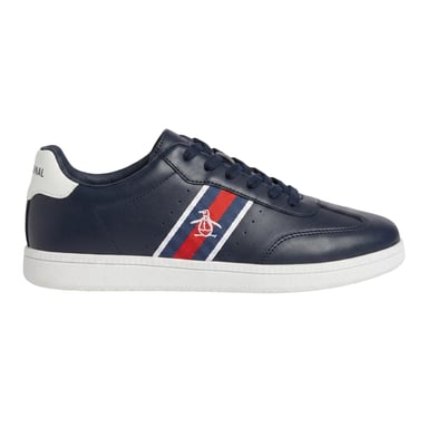 Original Penguin Mens Flat Trainers (Navy)