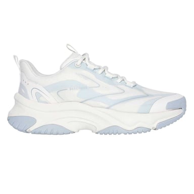 Skechers Childrens/Kids Anti Gravity Mesh Lace Up Running Trainers (Light Blue)