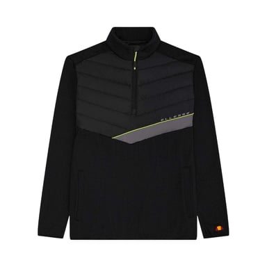 Ellesse Mens Gueza Half Zip Fleece Top (Black)