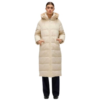 Vero Moda Womens/Ladies Elanor Laurie Padded Long Coat (Oatmeal)