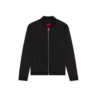 Hugo Mens Evalom Plain Overshirt (Black)