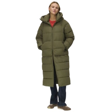 Vero Moda Womens/Ladies Elanor Laurie Padded Long Coat (Green)