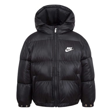 Nike Childrens/Kids Logo Puffer Jacket (Black)
