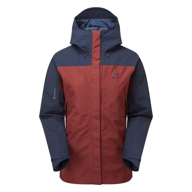 Dams Vattentät GORE-TEX Huva Vandringjacka Regnskydd Med Fickor