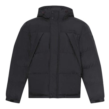 Timberland Mens Water Repellent Hooded Puffer Jacket (Black)