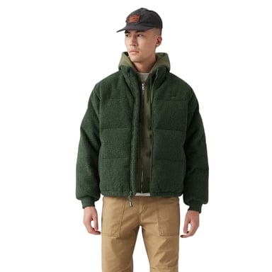 Levis Mens Rocky Quilted Puffer Jacket (Green)