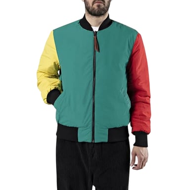 Diadora Mens Mark Mcnairy Bomber Jacket (Estate Blue)