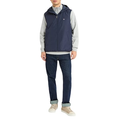 Gant Mens Sleeveless Gilet (Blue)