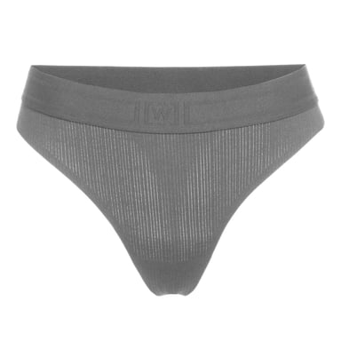 Wolford Womens/Ladies Beauty Cotton Thong (Smoke)