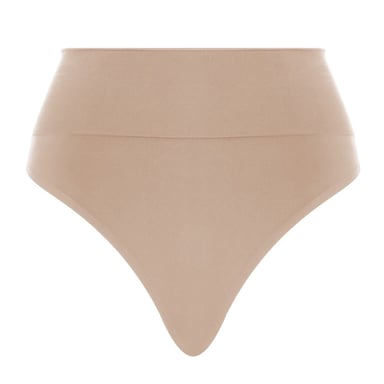 Wolford Womens/Ladies Seamless High Waist Thong (Clay)