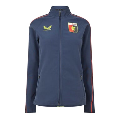 Castore Womens/Ladies Anthem Genoa CFC Full Zip Track Jacket (Navy)