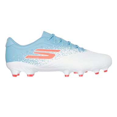 Skechers Unisex Adult Firm Ground Football Boots (White/Blue)