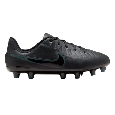 Nike Childrens/Kids Tiempo Legend 10 Firm Ground Football Boots (Black/Green)
