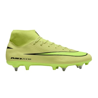 Nike Mens Mercurial Superfly 10 Soft Ground Football Boots (Volt/Crimson)
