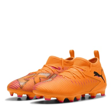 Puma Childrens/Kids Future 8 Ultimate Match Artificial Ground Football Boots (Orange/Black)