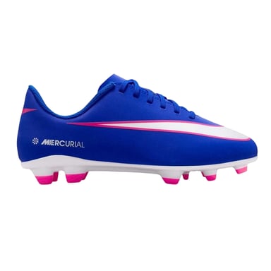 Nike Childrens/Kids Vapor Firm Ground Football Boots (Blue/White/Pink)