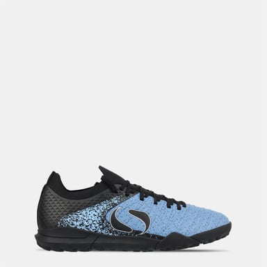 Sondico Childrens/Kids Blaze Astro Turf Trainers (Black/Light Blue)