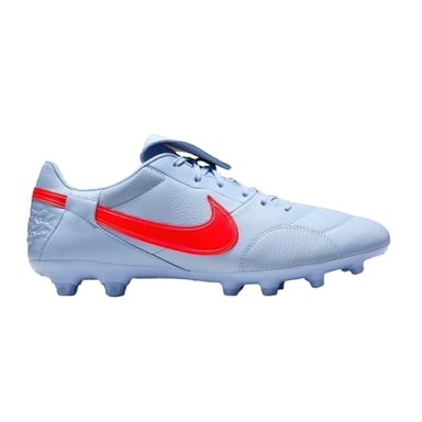 Nike Mens Premier 3 Classic Leather Firm Ground Football Boots (Blue/Purple)