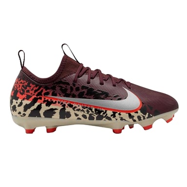 Nike Childrens/Kids Mercurial Firm Ground Football Boots (Crimson)