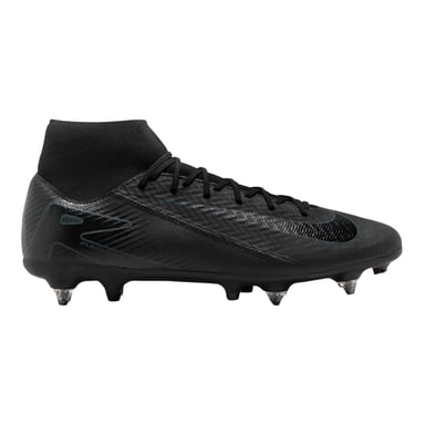 Nike Mens Mercurial Superfly 10 Soft Ground Football Boots (Black/Green)