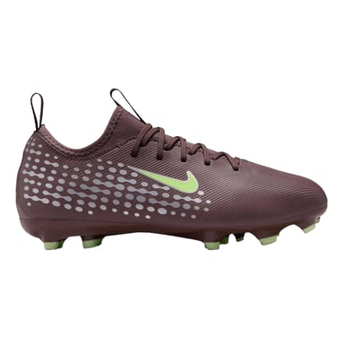Nike Childrens/Kids Mercurial Firm Ground Football Boots (Plum/Silver)