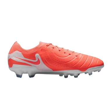 Nike Mens Tiempo Legend 10 Leather Firm Ground Football Boots (Red/White)