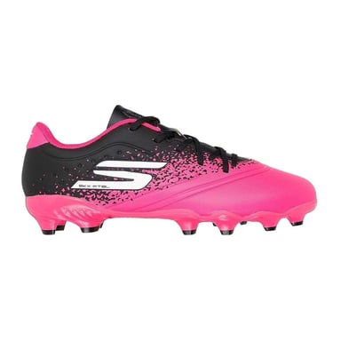 Skechers Childrens/Kids Razor Firm Ground Football Boots (Black/Pink)