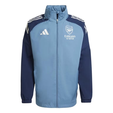 Castore Mens Arsenal FC Regular Raglan Jacket (Blue)