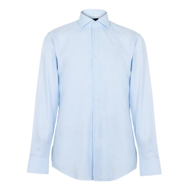 Boss Mens H-Hank Spread Collar Shirt (Light Blue)