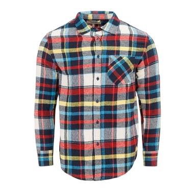 Firetrap Mens Plaid Shirt (Multicoloured)