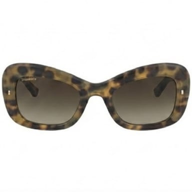 DSquared2 Womens/Ladies Butterfly Sunglasses (Honey)