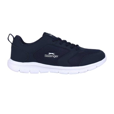 Slazenger Mens Force Mesh Trainers (Navy/White)
