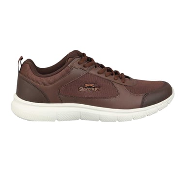 Slazenger Mens Force Mesh Trainers (Brown)