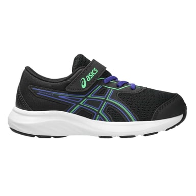Asics Childrens/Kids Contend 9 PS Shoes (Black/Green)