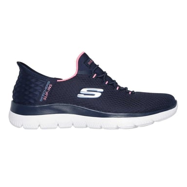 Skechers Mens Summits - Diamond Dream Slip-In Casual Shoes (Navy/Pink)