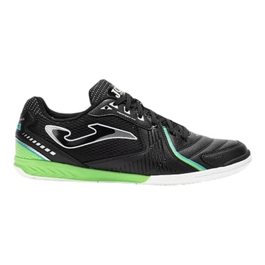 Joma Mens Dribling Dribbling Synthetic Indoor Football Trainers (Black/Green)