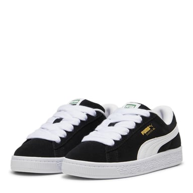 Puma Childrens/Kids XL Leather Low Cut Trainers (Black)