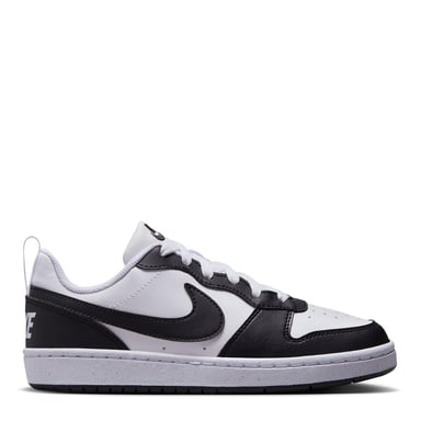 Nike Childrens/Kids Borough Low Recraft Leather Flat Trainers (Panda)