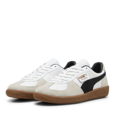 Puma Mens Palermo Leather Trainers (White/Gum)
