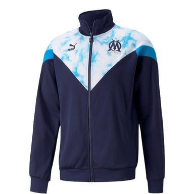 Puma Mens Olympique De Marseille FC Track Jacket (Navy)