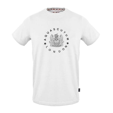 Aquascutum Unisex Adult Logo T-Shirt (White)