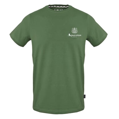 Aquascutum Mens Printed T-Shirt (Military Green)